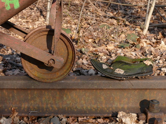 Stilleben am Stellwerk Gartenfeld