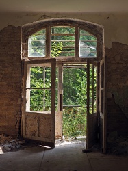 Tür in den Garten