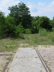 Alte Schienen auf dem Gelände