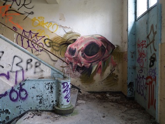 Monster im Treppenhaus