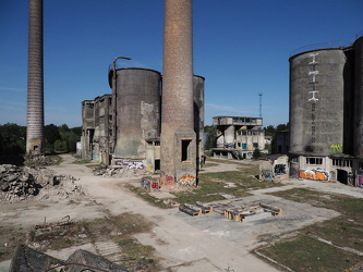 Blick auf das Gelände